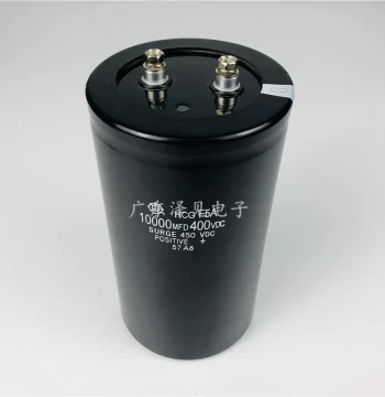 400V 10000UF Brand New Hitachi HCG F5A 10000MFD 450VDC High-Voltage Variable Frequency Electrolytic Capacitor