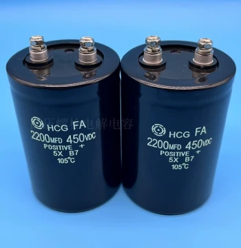 Brand New Hitachi 450V 2200uF HCGFA 400V 2200uF Inverter Filter High Voltage Electrolytic Capacitor