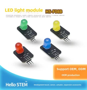 Red Yellow Green LED Signal Indicator Module Sensor Compatible with Arduino Kit Development Board MCU
