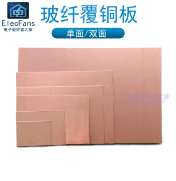 Fiberglass Copper Clad Laminate 5*7 Universal Board PCB Fabrication Circuit 10*15cm Universal Electronic Circuit Board 7x9 Single/Double Sided