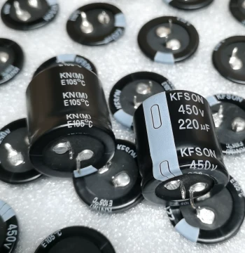 450V 220uF Electrolytic Capacitor 220uF 450V Capacitor High Voltage Snap-in KFSON