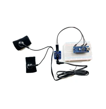 GSR Skin Conductance Sensor Skin Resistance Conductivity Skin Electricity Kit Reaction Analysis MCU Development