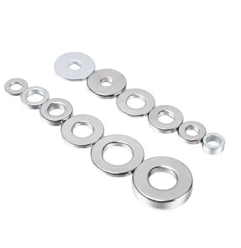 Crusher Rectangular Strong Magnet with Hole, Retrieval Magnet, Countersunk Hole Large Permanent Magnet King