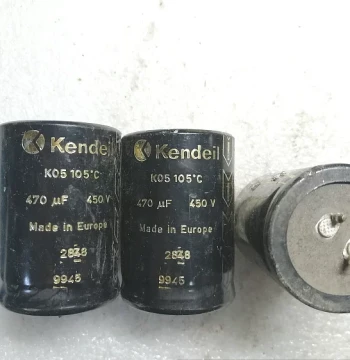 Italy Kendeil Golden Letter 450V 470uF Tube Amplifier High-Voltage Audiophile Filter Capacitor
