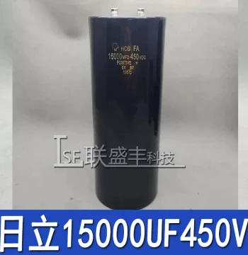Brand New Original Hitachi HVG FA 15000UF450V Electrolytic Capacitor High Capacity High Voltage 105°C