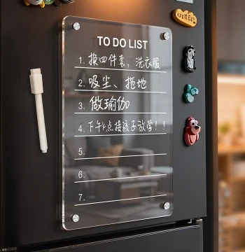 Magnetic Refrigerator Message Board Display Sticker Home Decor Erasable Planner Writing Memo Whiteboard Premium Magnetic Sticker