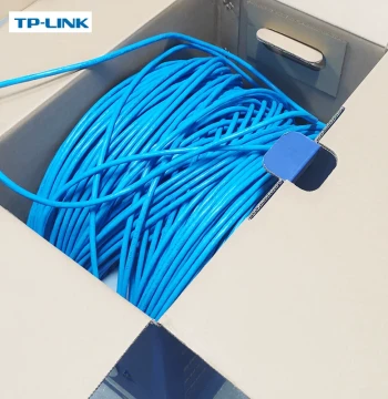 TP-LINK Cat6 Gigabit 1000M High-Speed Network Cable Home Low-Voltage Wiring Headless CAT6 Oxygen-Free Copper Material