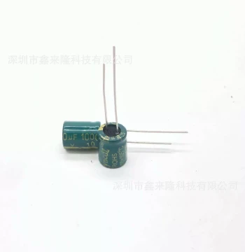 10V 1000UF Through-Hole Aluminum Electrolytic Capacitor 1000UF 10V 8*12 Low ESR High Frequency for Phone Chargers