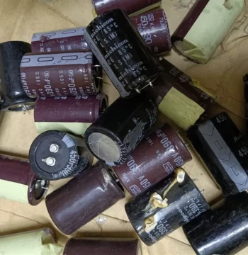 High-Voltage Electrolytic Capacitor 450V/390UF 30*45 Imported Pulled Part Original Marking and Casing