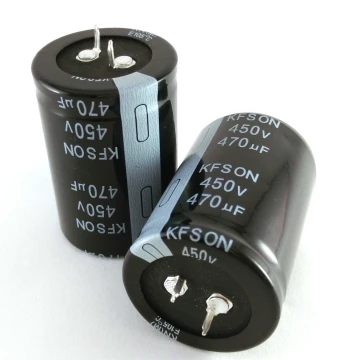 New Original Kangfusong High Voltage Capacitor 470uF450V Replacement for Jianghai Capacitor Commonly Used in Inverters and Converters