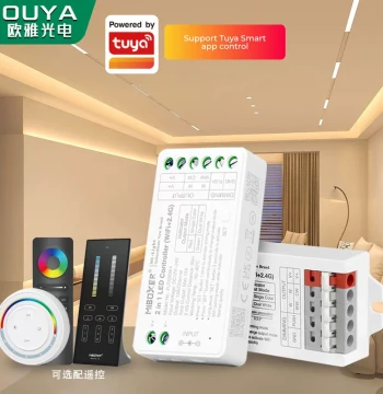 LED Strip Dimming Color Tuning Controller Switch Wireless Module Brightness RGBCW Three Colors Support Tuya WIFI