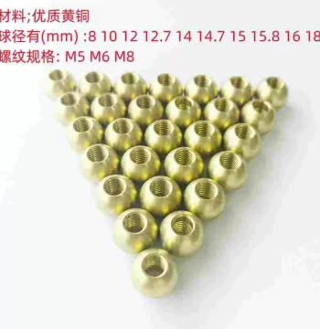 CNC Machine Brass Ball-Tip Water Nozzle for Tool Turret and Internal Coolant Spray on Tool Holders