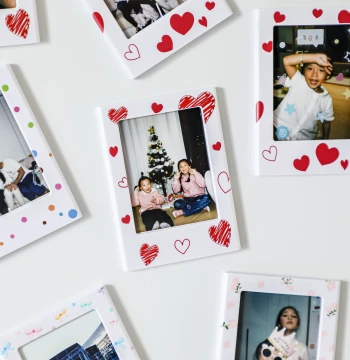 2026 New Magnetic Fridge Sticker for 3-inch Polaroid Photos - DIY Decorative Accessory Combo Photo Frame