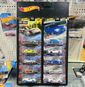 Authentic Hot Wheels Culture Mainline Car Model Card Storage Display Rack, Thick Blister Material