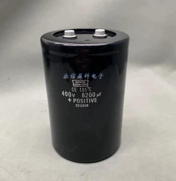 Imported Black Diamond 400V 8200uF DC High-Voltage Variable Frequency Drive, Inverter Electrolytic Capacitor 450V 8200uF
