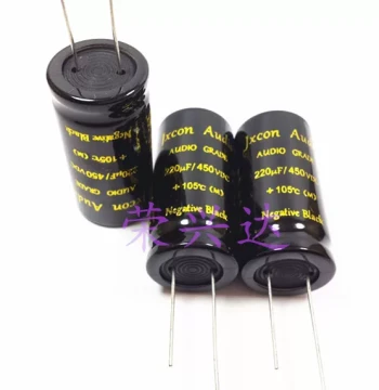 JXCON AUDIO High Voltage Audio Power Supply Electrolytic Capacitor 450V 220uF 220uF 450V 22x46