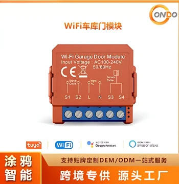 Tuya Smart WiFi Garage Door Module Garage Flip-up Roller Shutter Door Switch Breaker Control Remote Controller