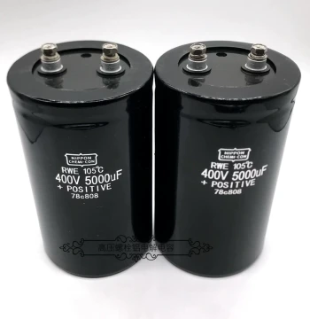 Imported Black Diamond 400V5000UF Inverter 450V4700UF VFD Filter Aluminum Electrolytic Capacitor