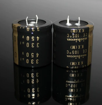 Japanese NICHICON KX 450V 330uF Tube Amplifier High-Voltage Audio Electrolytic Capacitor (2019 Production)