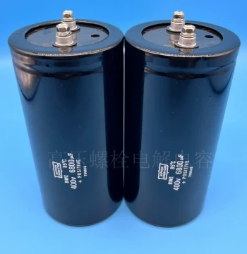Brand New Black Diamond NCC 400v6800uf 450v6800uf High-Voltage Inverter Filter Aluminum Electrolytic Capacitor