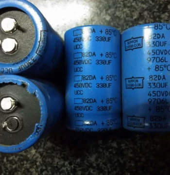 SPRAGUE UCC 82DA Series 450V 330UF High-Voltage Audiophile Capacitor
