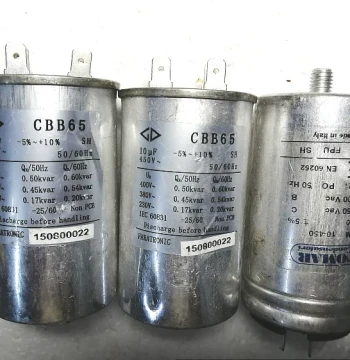 Used Oil-Filled Capacitor 450V 450VAC 10uF Non-Polarized High-Voltage Oil-Filled Capacitor