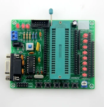 51 MCU Minimum System Board Learning Board Experiment Development Board STC89C52 Discrete Parts DIY Soldering Board
