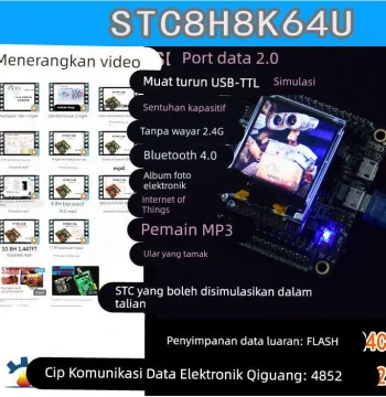 STC8H8K64U STC8 51 Microcontroller Minimal System Board Learning Board Development Board LQFP48 IoT