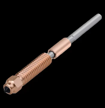 Creality Print Integrated Metal Hardened Steel Nozzle and Throat Tube