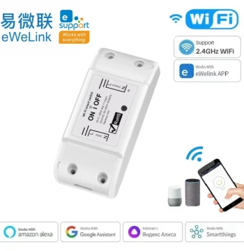eWeLink WiFi On/Off Controller Concealed Box Module APP Remote Control Mini Smart Switch