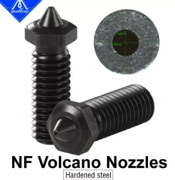 Mellow High-Temperature High-Precision NF-Volcano Hardened Steel 3D Printer E3DV6 Extruder Hotend Nozzle