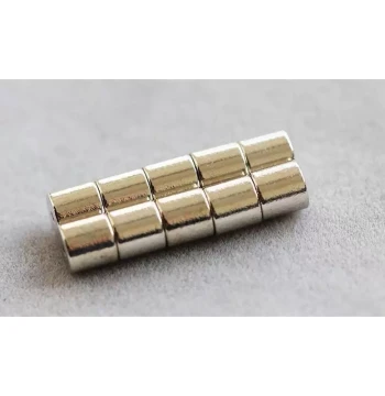 Silver [Cylindrical Magnetic Clasp] Bracelet Necklace Strong Magnet Connector Clasp DIY Jewelry Accessories Materials