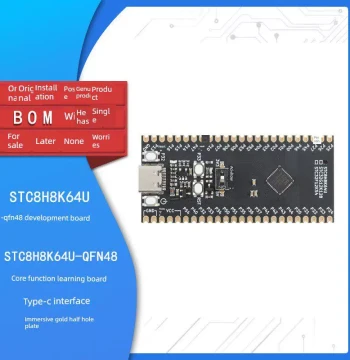 Original Genuine STC8H8K64U-QFN48 Core Function Learning & Development Board Module with Type-C Interface