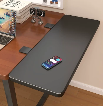 Desktop Extension Board Foldable Table Extension Panel No-Drill Computer Desk Side Widening Shelf