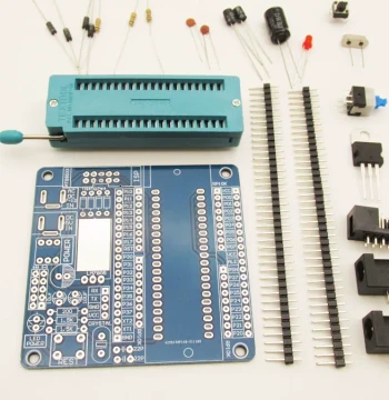 51 Microcontroller Minimum System Board Learning Board Kit Discrete Components Development Board AT89S52 STC89C52
