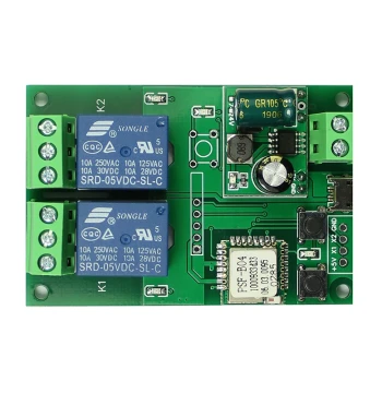 Smart WiFi Mobile APP Remote Control Dual-Channel Switch Relay Module for Ewelink Electric Lock Modification