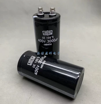 Imported Black Diamond Inverter High Voltage 400V 3000uF DC Capacitor 450V 50*105