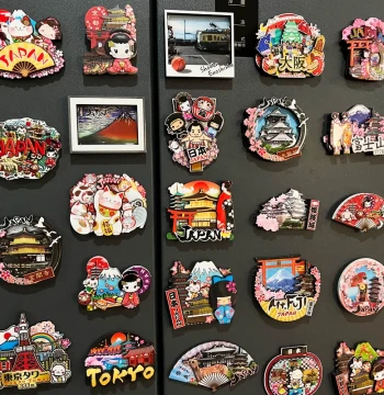 2026 New Refrigerator Magnet Stickers Japan JAPAN Tokyo Osaka Mount Fuji Hokkaido Decorative Gift Stickers
