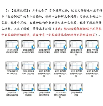 STC32G12K128 MCU Minimum System Core Board STC32 Development Board Learning Board Module USB