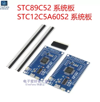 STC89C52 Minimal System Board, STC12C5A60S2 Core Development Board, 51 Microcontroller Learning Module