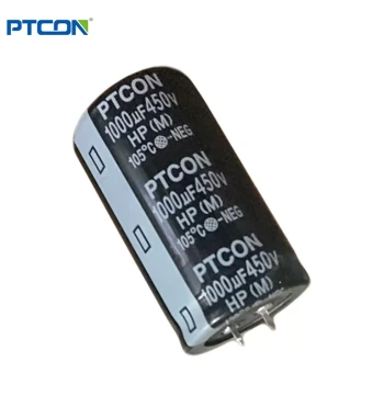 450V 1000uF Brand New Pengtai Factory Price Long Life High Voltage Snap-in Electrolytic Capacitor for Switching Welding Machines