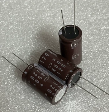 Brand New Japan Chemicon W Series 120UF 450V 105°C High-Voltage Filtering Electrolytic Capacitor