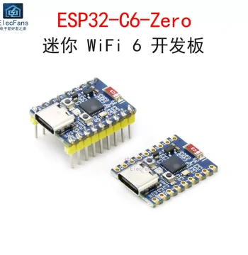 ESP32-C6-Zero Development Board WiFi 6 + Bluetooth 5 Dual-Mode Communication AIoT Module