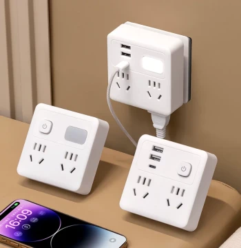 86-Type Wireless Socket Converter Ultra-Thin Multi-Function Power Strip One-to-Many Expansion