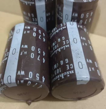 470uF 450V Nichicon 105°C Capacitor Imported Japanese Nichicon High-Voltage Electrolytic Capacitor 35*50