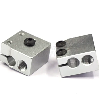 High-Quality 3D E3D Volcano Heater Block, E3D Quick Nozzle Hotend Extruder Kit with Heating Aluminum Block