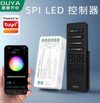 Tuya Flowing Colorful RGB Light Strip Controller WiFi Driver Module Tuya Running Light Single Color Three Color Flowing