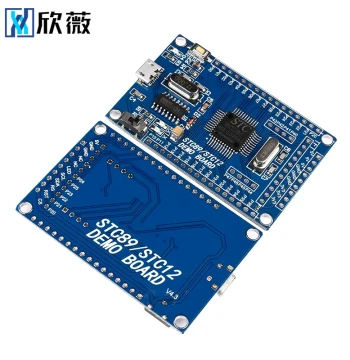 STC89C52RC Development Board 51 Microcontroller Minimum System Board CH340 Serial Download STC51 Core Board