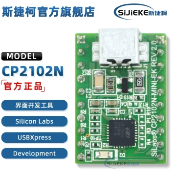 Original CP2102N-MINIEK CP2102N USB 2.0 to UART (RS232) Bridge Evaluation Board