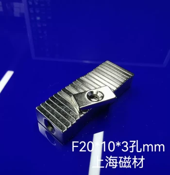 Magnet Rectangular Countersunk Hole 20X10X3 MM Strong Magnet NdFeB Magnetic Steel Rare Earth